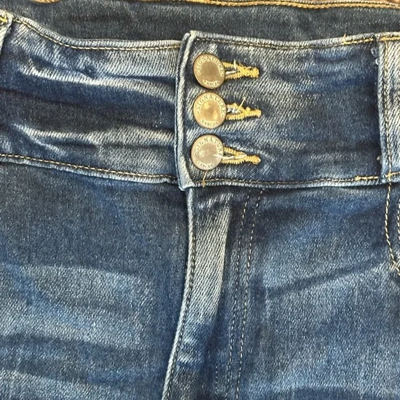 KanCan Dark Blue Flare Jeans Women’s Size 31 - Picture 4 of 9